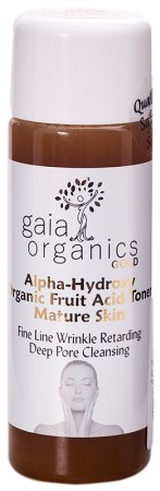 Gaia Organics AHA Mature Toner (fruit acid peel) 100ml