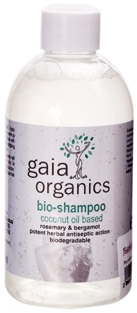 Gaia Organics Bio Shampoo 250ml (Rosemary & Bergamot)