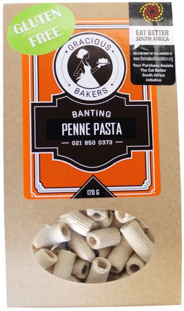 Gracious Bakers Banting Penne Pasta