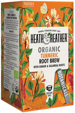 Heath & Heather Organic Turmeric Root Brew Tea