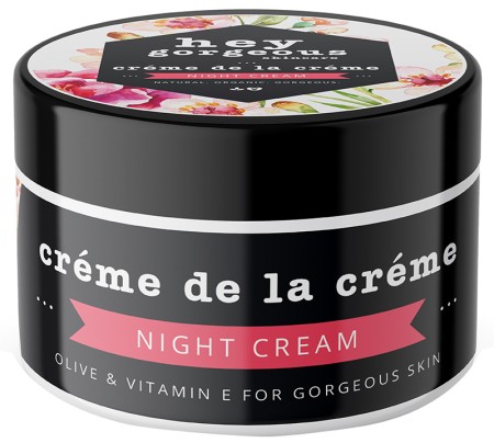 Hey Gorgeous Creme de la Creme Olive & Vitamin E Night Cream
