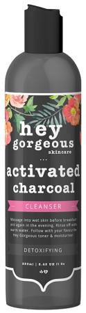 Hey Gorgeous Activated Charcoal Detoxifying Cleanser