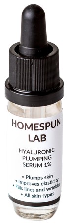 Homespun Lab Hyaluronic Plumping Serum 1%