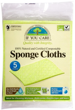 If You Care 100% Natural Sponge Cloths