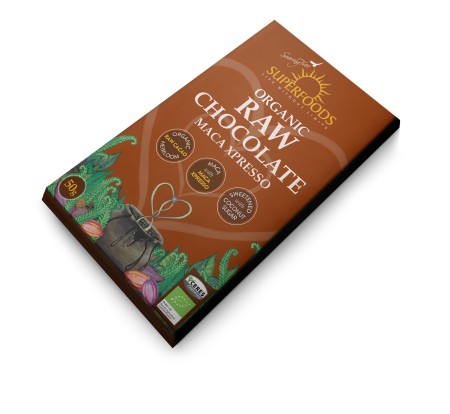 Soaring Free Superfoods Organic Maca Xpresso Raw Chocolate