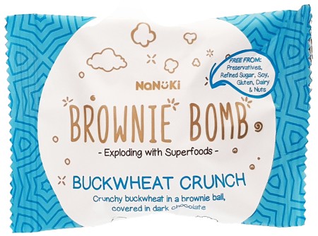 Nanuki Brownie Bomb Buckwheat Crunch
