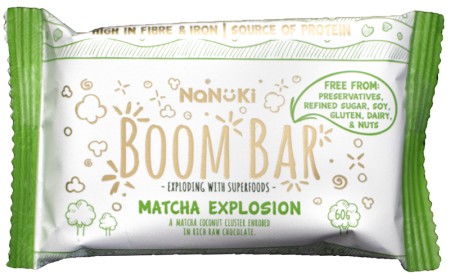 Nanuki Matcha Explosion Boom Bar