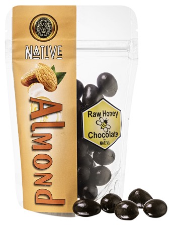 Native Raw Honey Chocolate-Coated Whole Almonds 