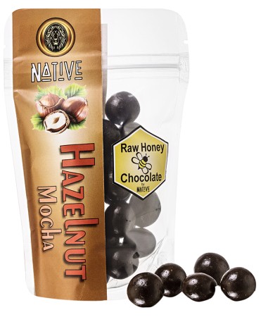Native Raw Honey Chocolate-Coated Hazelnuts