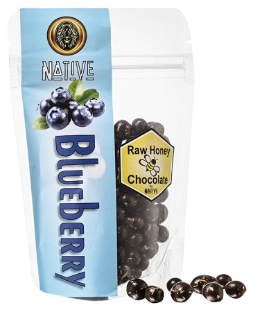 Native Raw Honey Chocolate Coated Blueberry & Coconut 