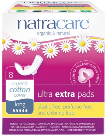 Natracare Long Ultra Extra Pads