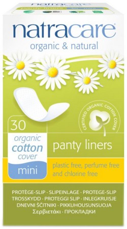 Natracare Organic Cotton Mini Panty Liners (30)