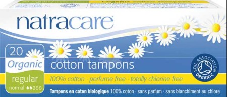 Natracare Organic Cotton Regular Tampons (20)