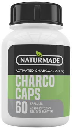 Naturmade Activated Charcoal Caps 200mg