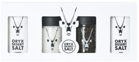 Oryx Desert Salt 4 Pack Gift Packs - Salt & Pepper
