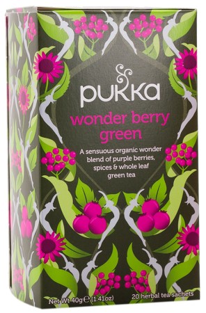 Pukka Wonder Berry Green Tea 