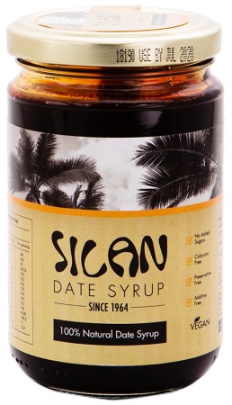 Silan Date Syrup Glass Jar 