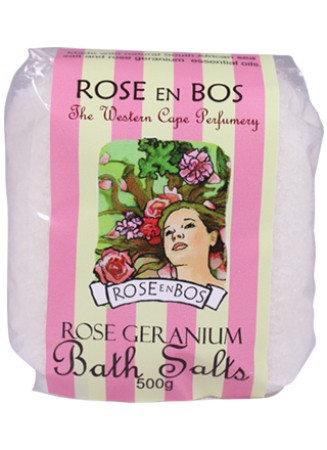 Rose en Bos Bath Salt - Rose Geranium