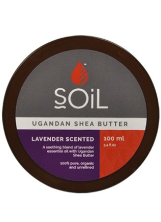 Soil Pure Organic Shea Butter - Lavender