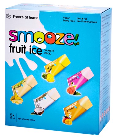 Smooze Fruit & Coconut Milk Ice - Party Pack