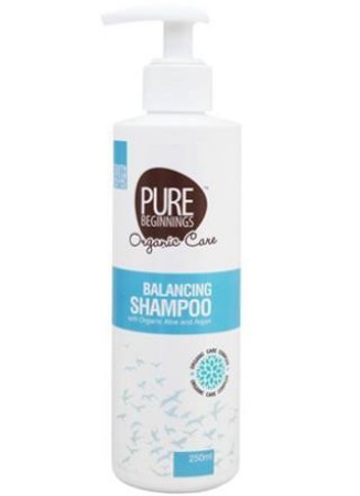 Pure Beginnings Balancing Shampoo with Organic Aloe & Argan