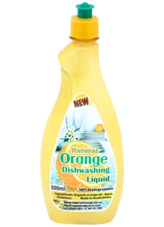 Natural Orange Dishwashing Liquid