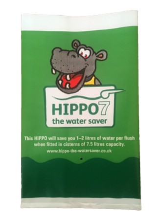 Water Saving Hippo Bags 7L