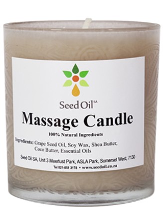 Seed Oil Massage Candle