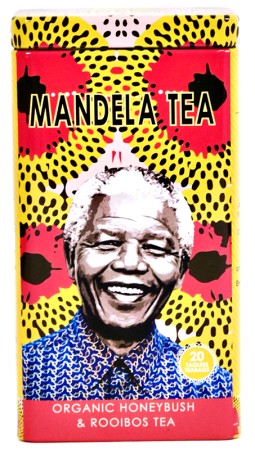 Mandela Tea Organic Honeybush and Rooibos Tea in a Tin