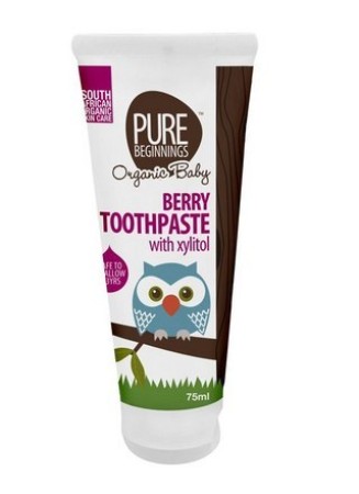 Pure Beginnings Berry Toothpaste (Fluoride-Free)