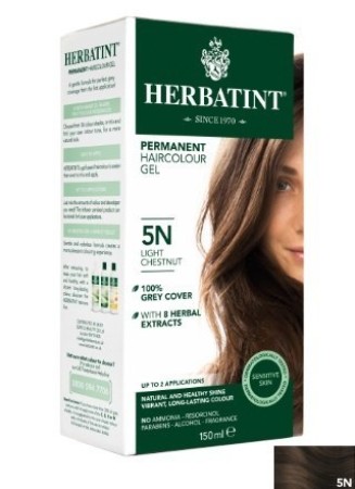 Herbatint Hair Colours - 5N Light Chestnut