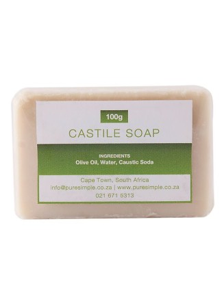 Pure Simple Castile Soap Bar (Fragrance Free) 