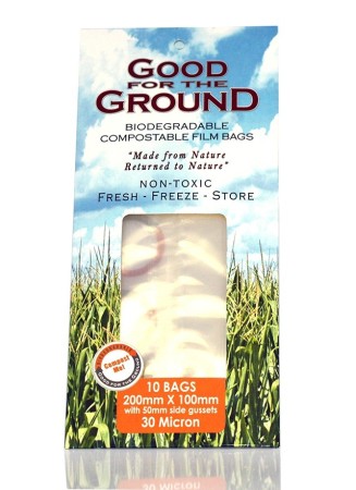 Good For The Ground Biodegradable Compostable Film Bags (small)