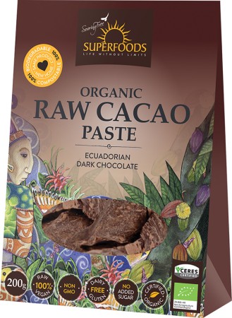 Soaring Free Superfoods Raw Organic Cacao Paste