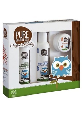 Pure Beginnings Organic Baby Gift Set