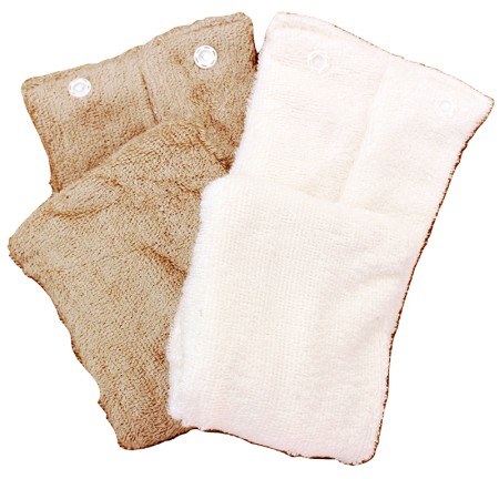Mother Nature Bamboo Inserts for All In Three Nappy