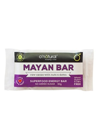 O'Natural Raw Chocolate Bar - Mayan Gold