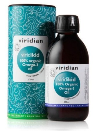 Viridian Viridikid 100% Organic Omega-3 Blend