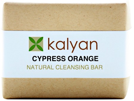 Kalyan Cypress & Orange Natural Cleansing Bar