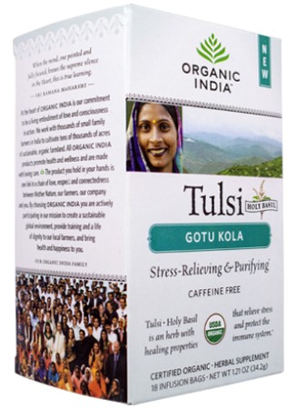 Tulsi Tea with Gotu Kola