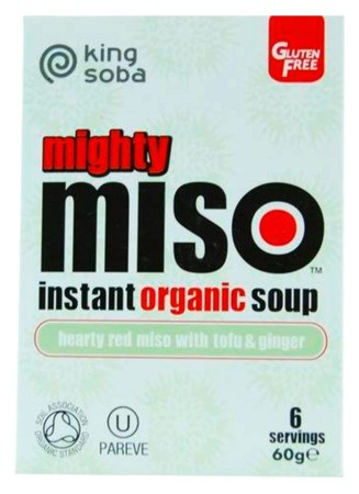 King Soba Organic Mighty Miso Soup with Tofu & Ginger