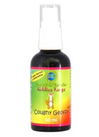 Pure Herbal Remedies Kiddies Coughy Geoffy 