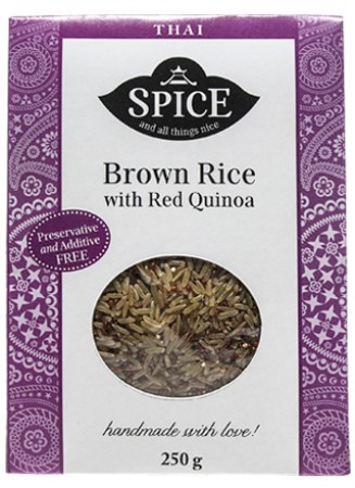 Spice and All Things Nice Brown Rice with Quinoa