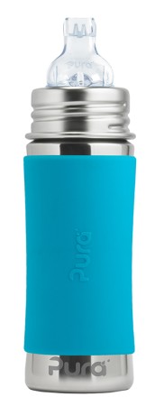 Pura Stainless Steel Aqua Sippy Bottle