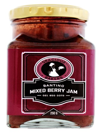 Gracious Bakers Banting Mixed Berry Jam