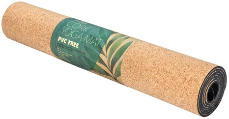 Earth Warrior Cork and natural rubber yoga mat