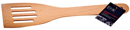EHK Kitchenware Slotted Beechwood Spatula