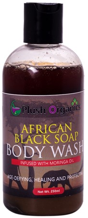 Plush Organics African Black Soap Body Wash