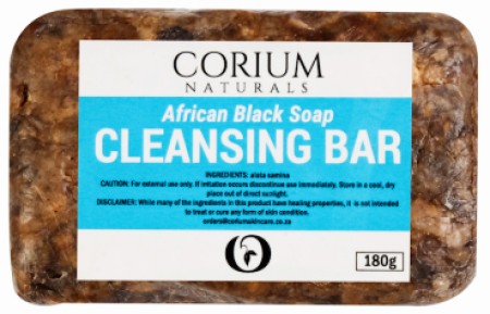 Corium Skincare African Black Soap Cleansing Bar