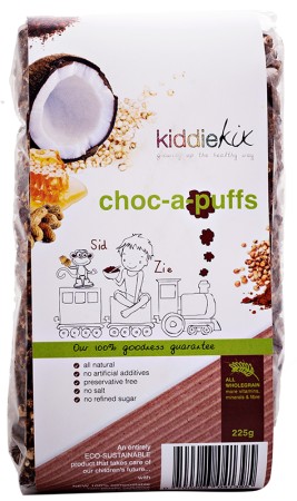 KiddieKix Choc-a-Puff Cereal